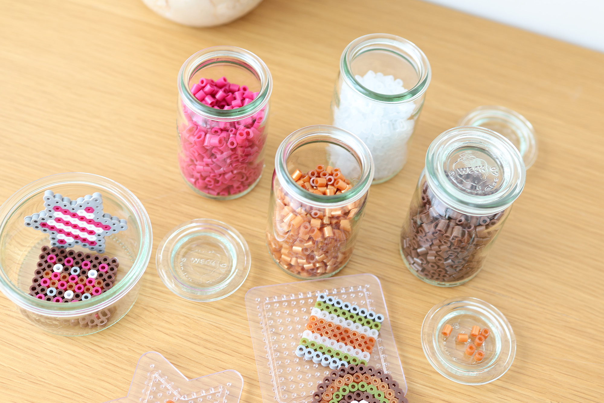 作って楽しいビーズ、どう収納する？