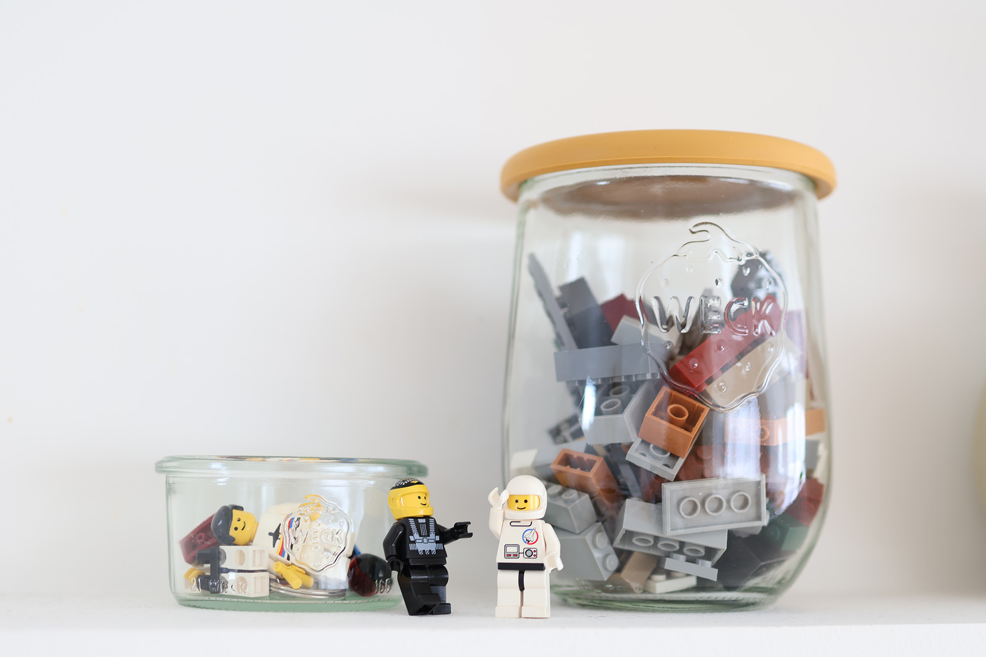 箱だと不便なブロックも、WECKに